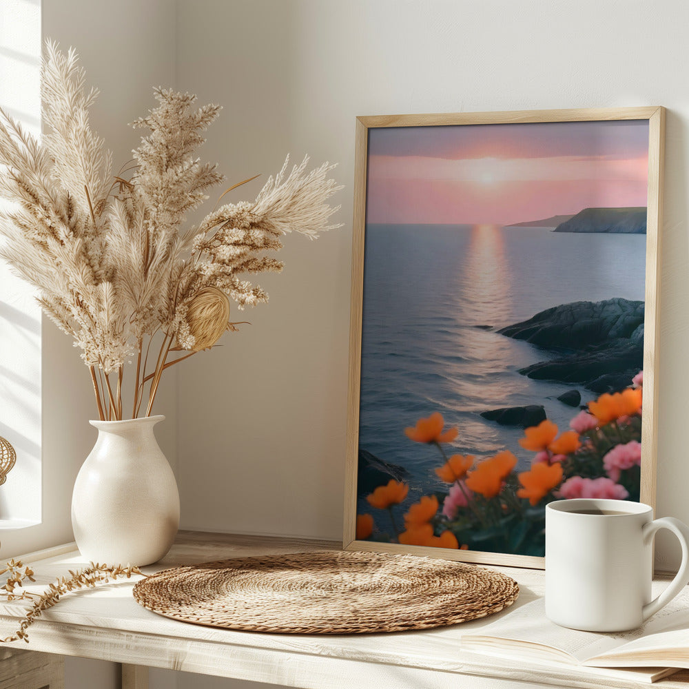 Rocky Beach Sunset - plakatstore