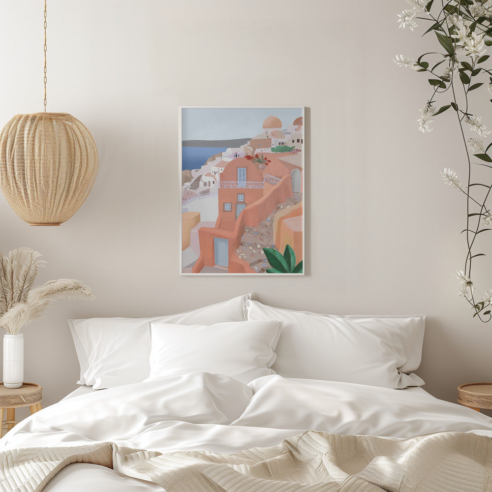 Santorini - plakatstore