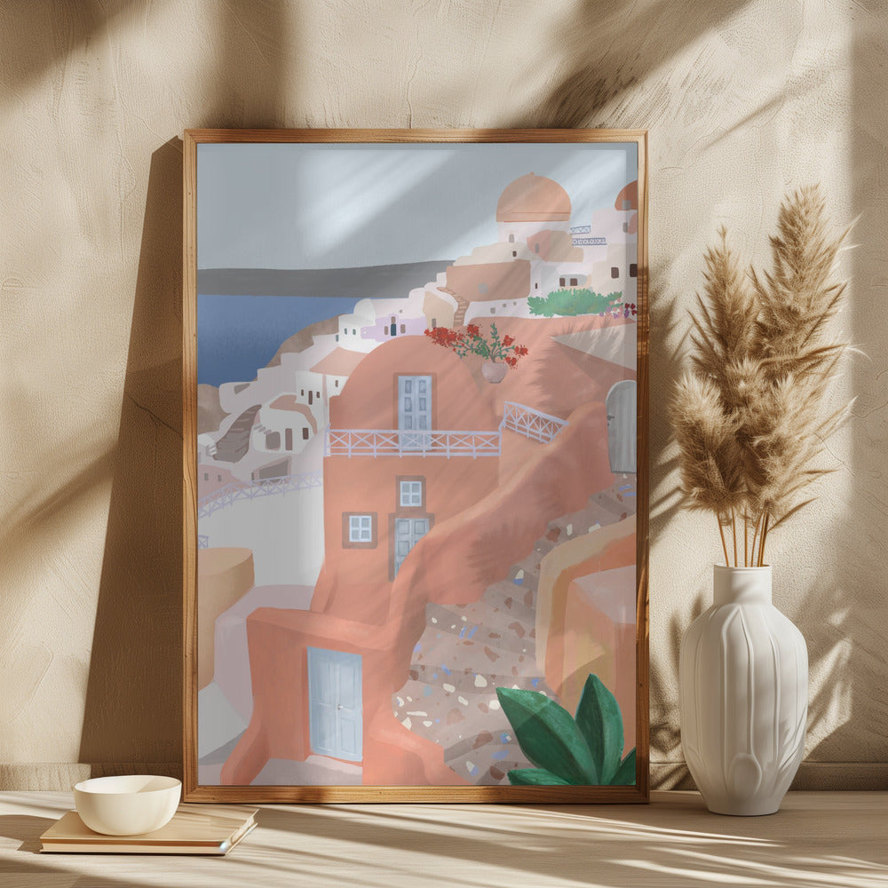 Santorini - plakatstore