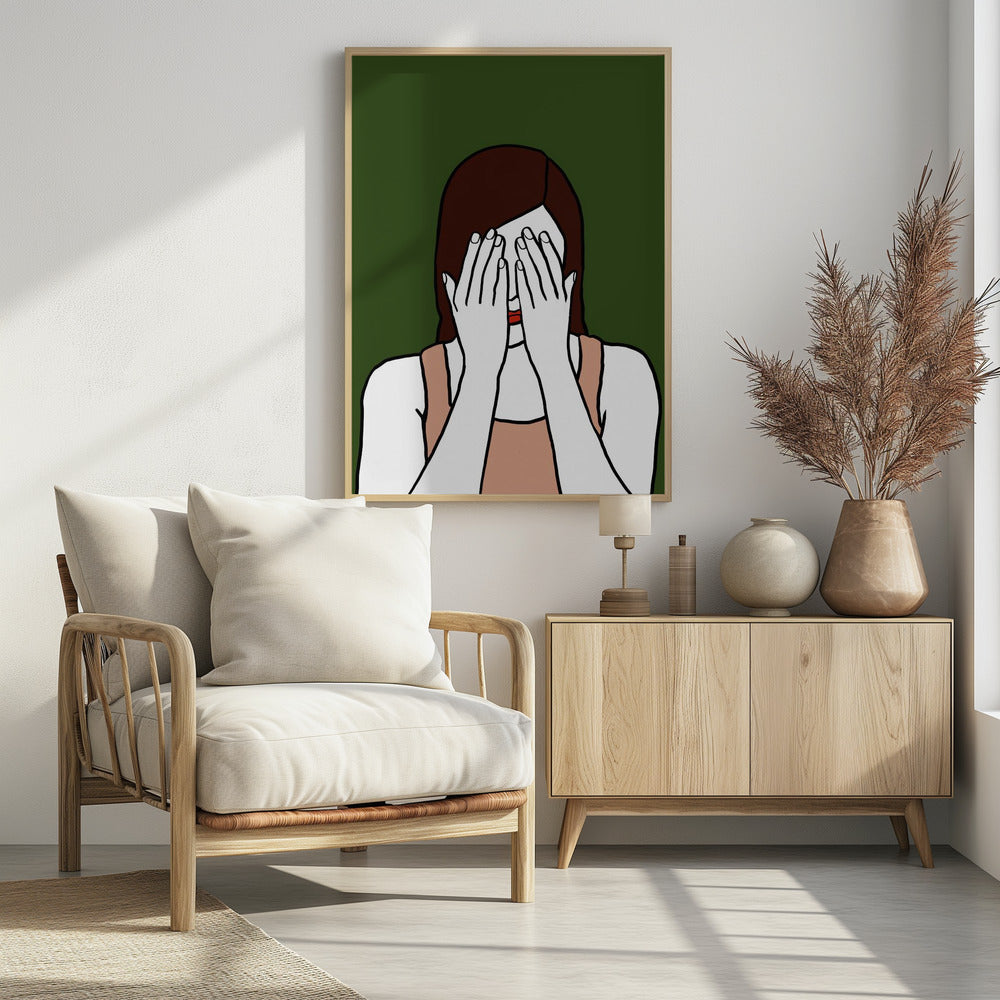 Shy Woman - plakatstore