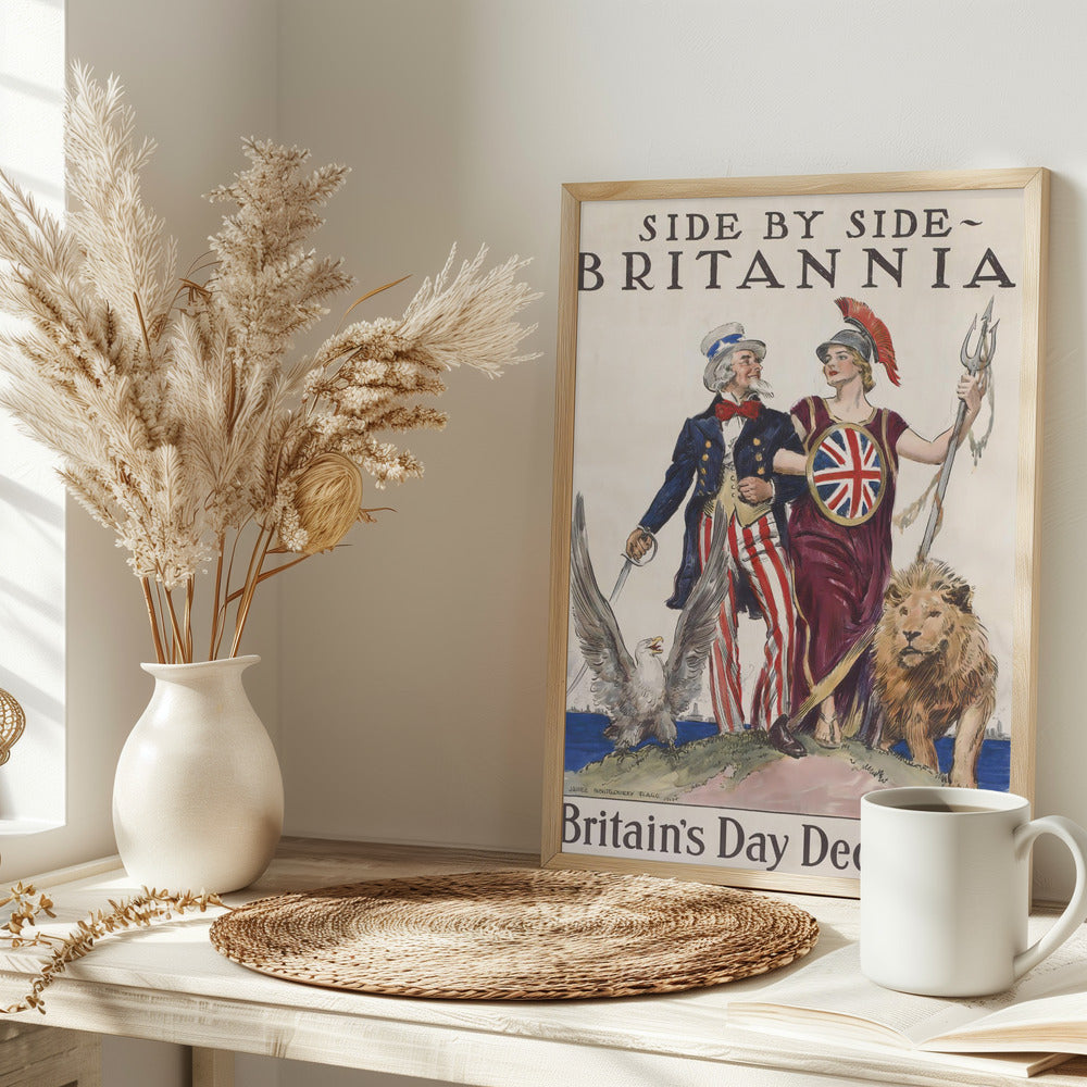 Side By Side Britannia - plakatstore