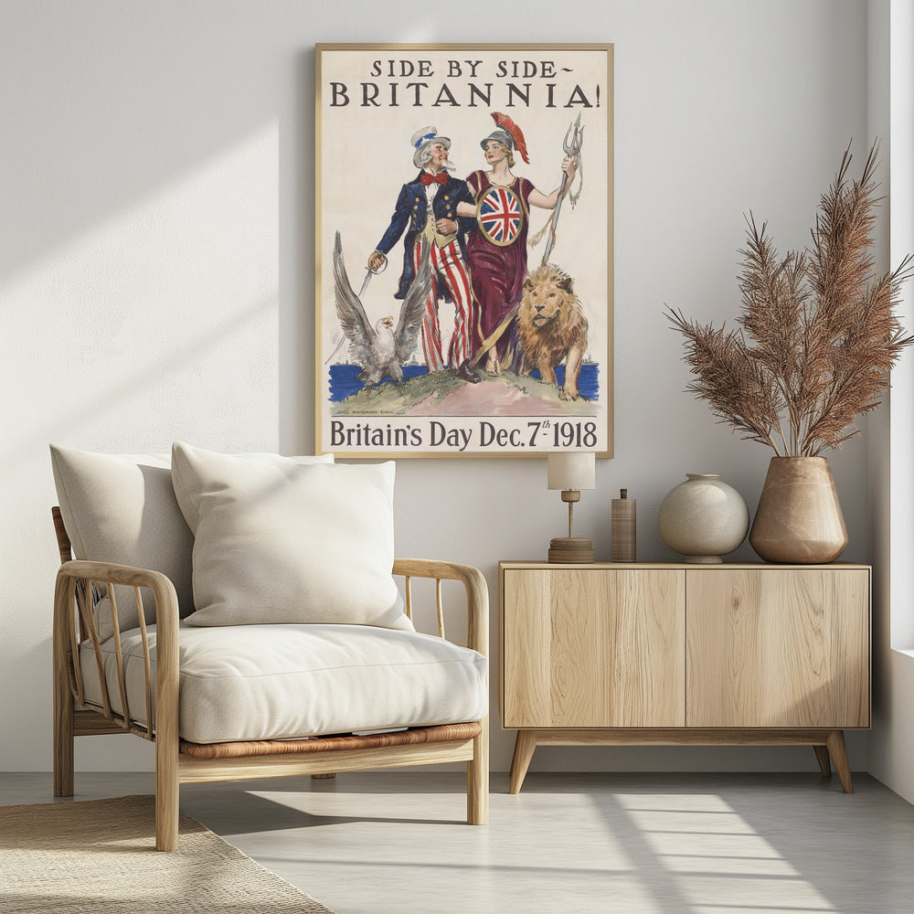 Side By Side Britannia - plakatstore