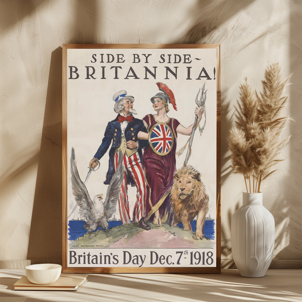 Side By Side Britannia - plakatstore