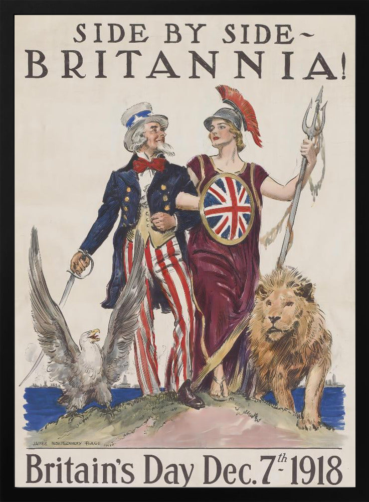 Side By Side Britannia - plakatstore