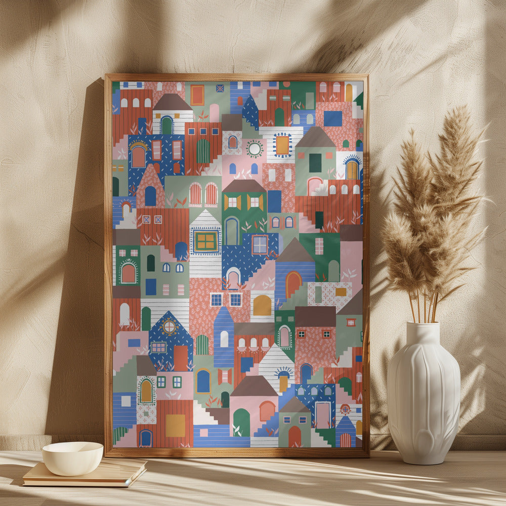 Stack Houses - plakatstore