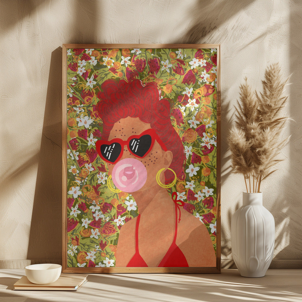 Strawbeery Lady - plakatstore