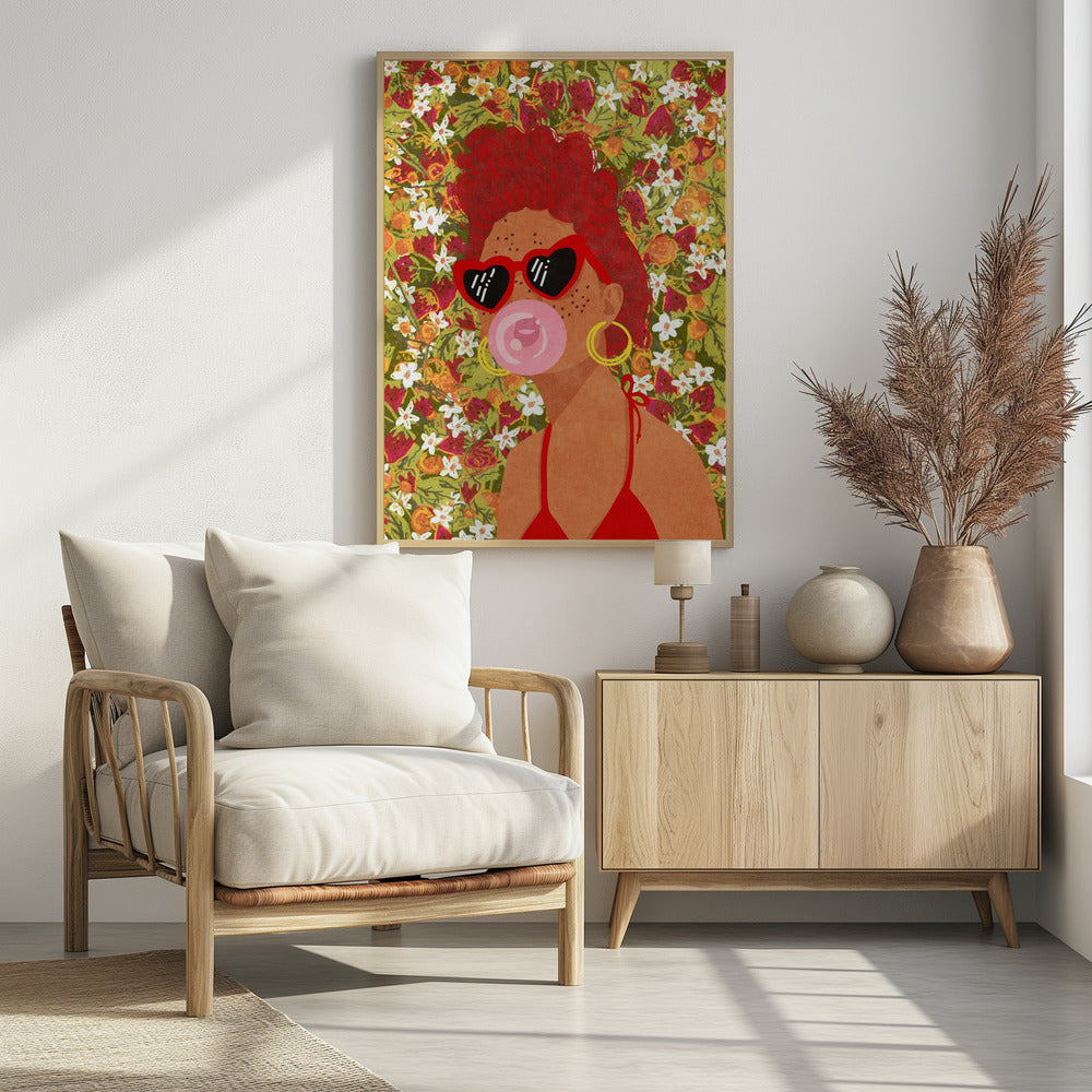 Strawbeery Lady - plakatstore