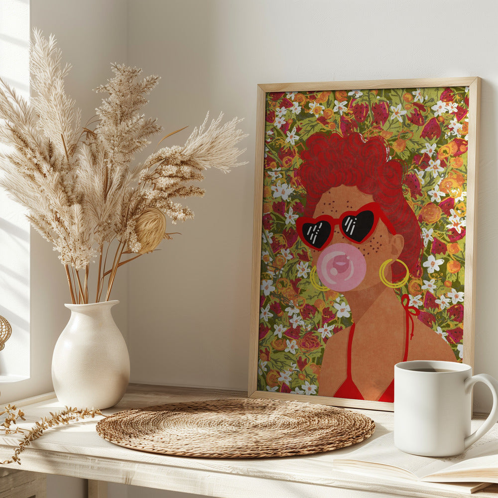 Strawbeery Lady - plakatstore