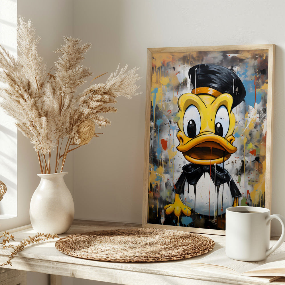 Street Art Duck - plakatstore