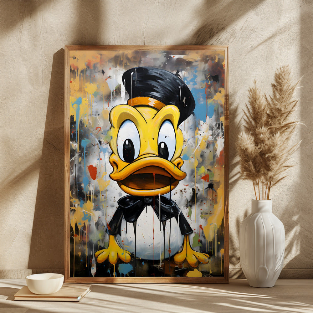 Street Art Duck - plakatstore