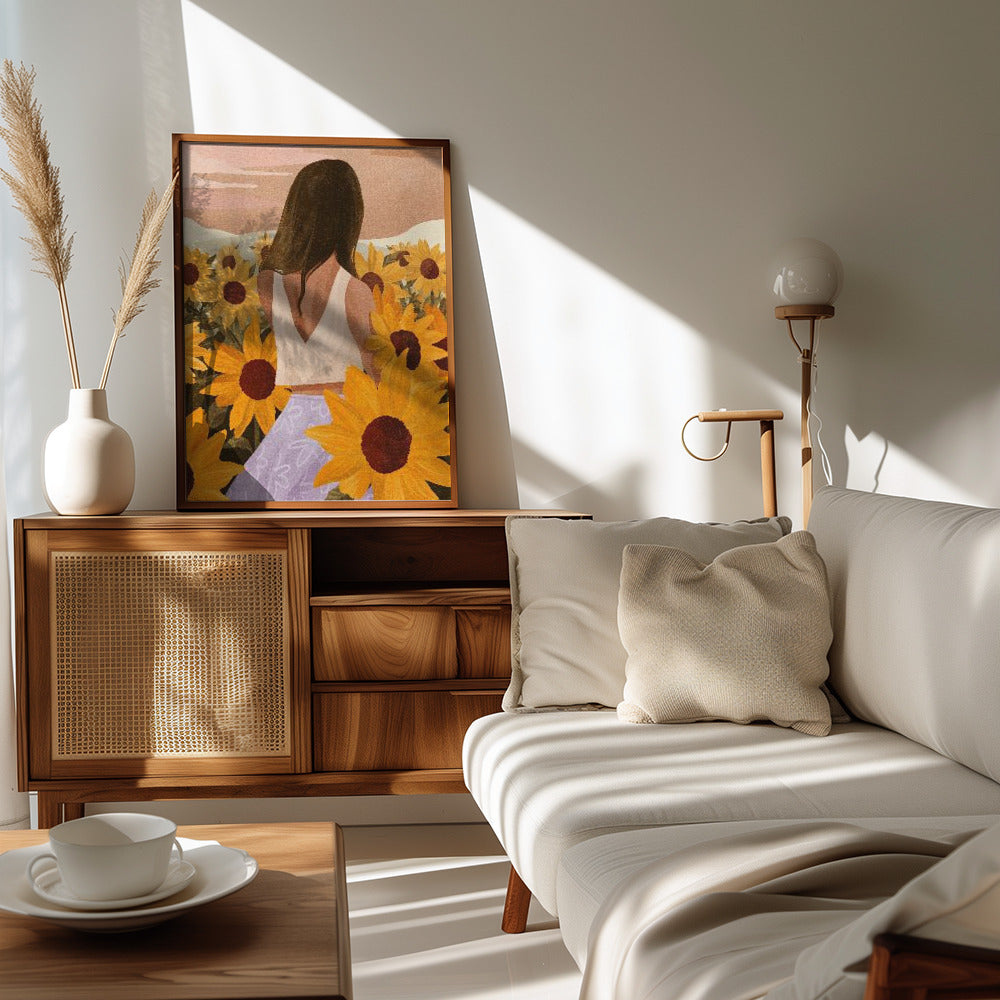 Sunflower Evenings - plakatstore