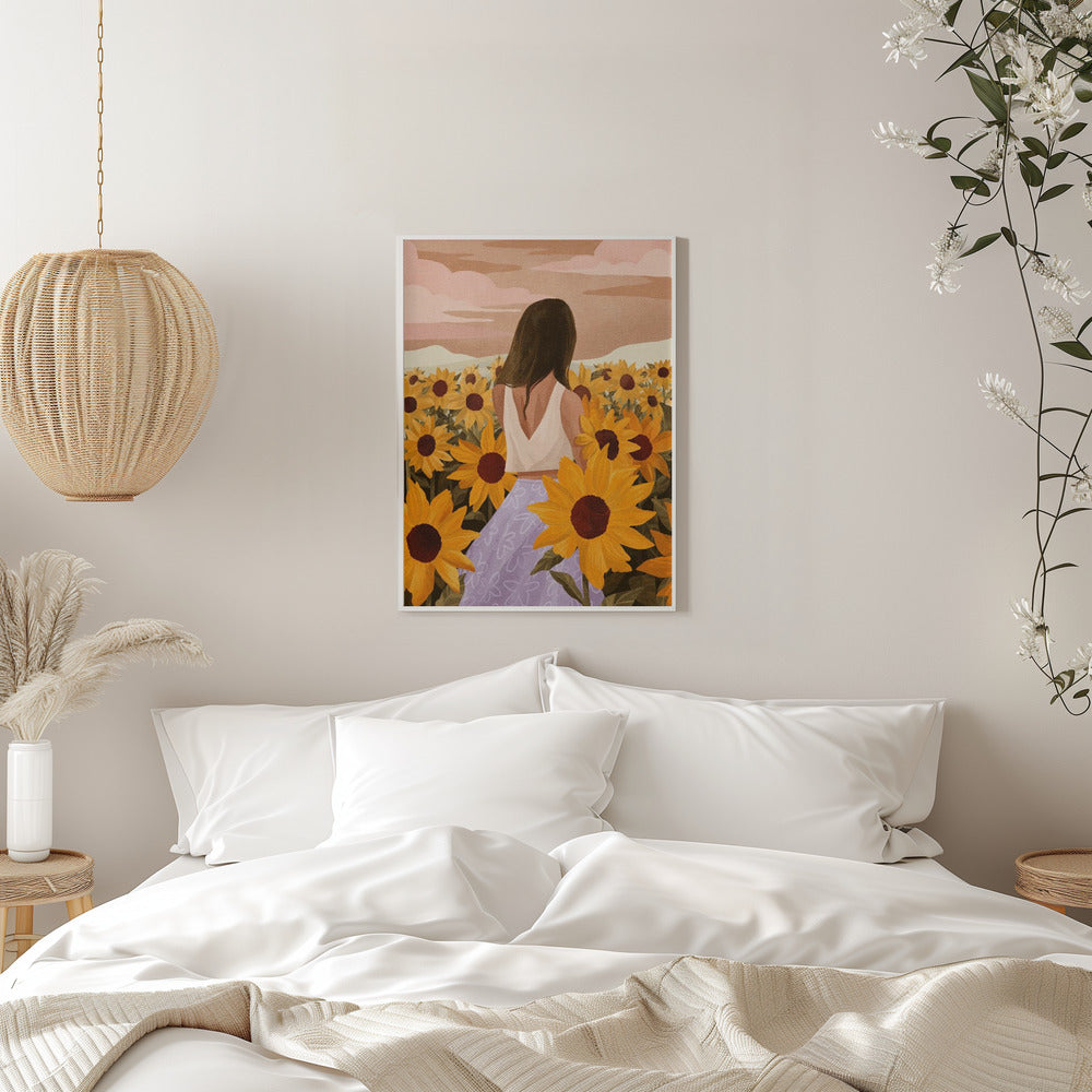 Sunflower Evenings - plakatstore