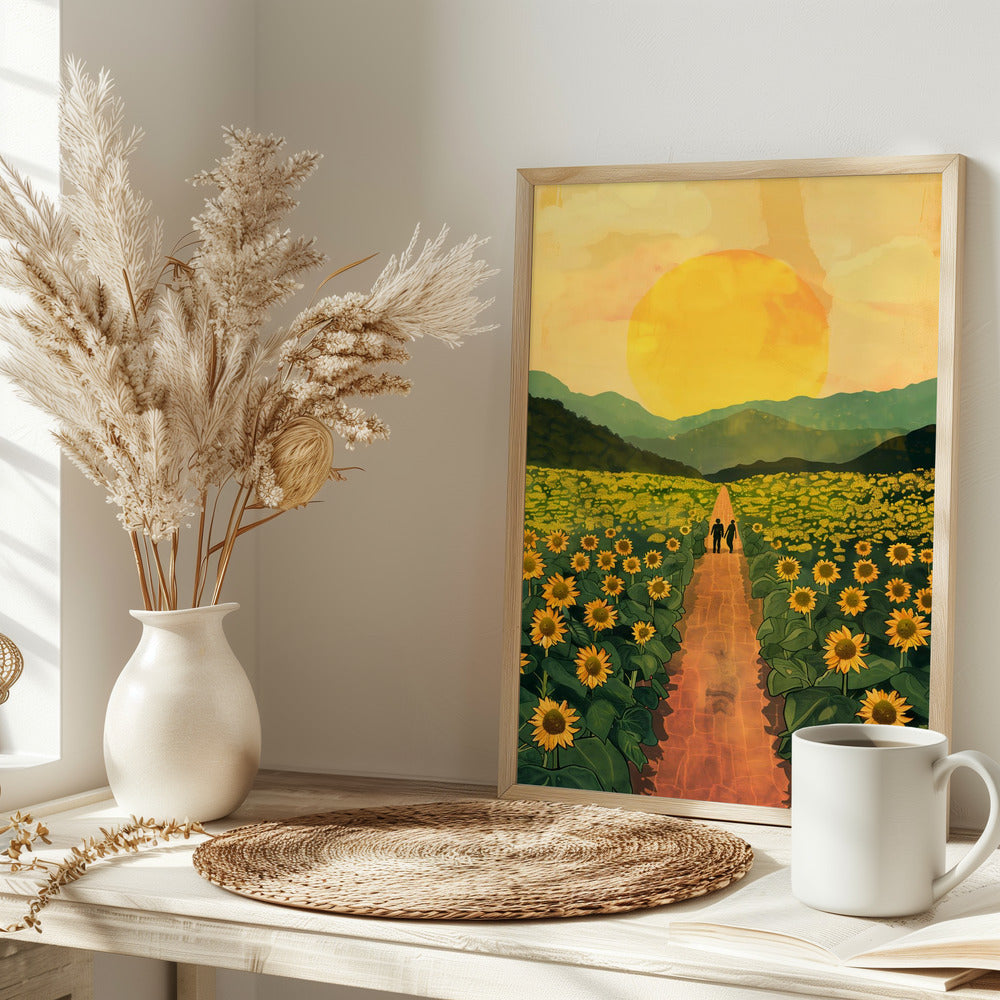 Sunflower Plantation - plakatstore