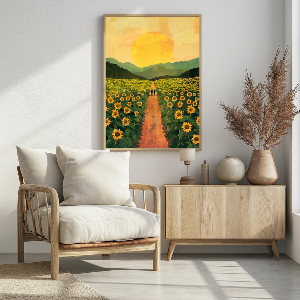 Sunflower Plantation - plakatstore