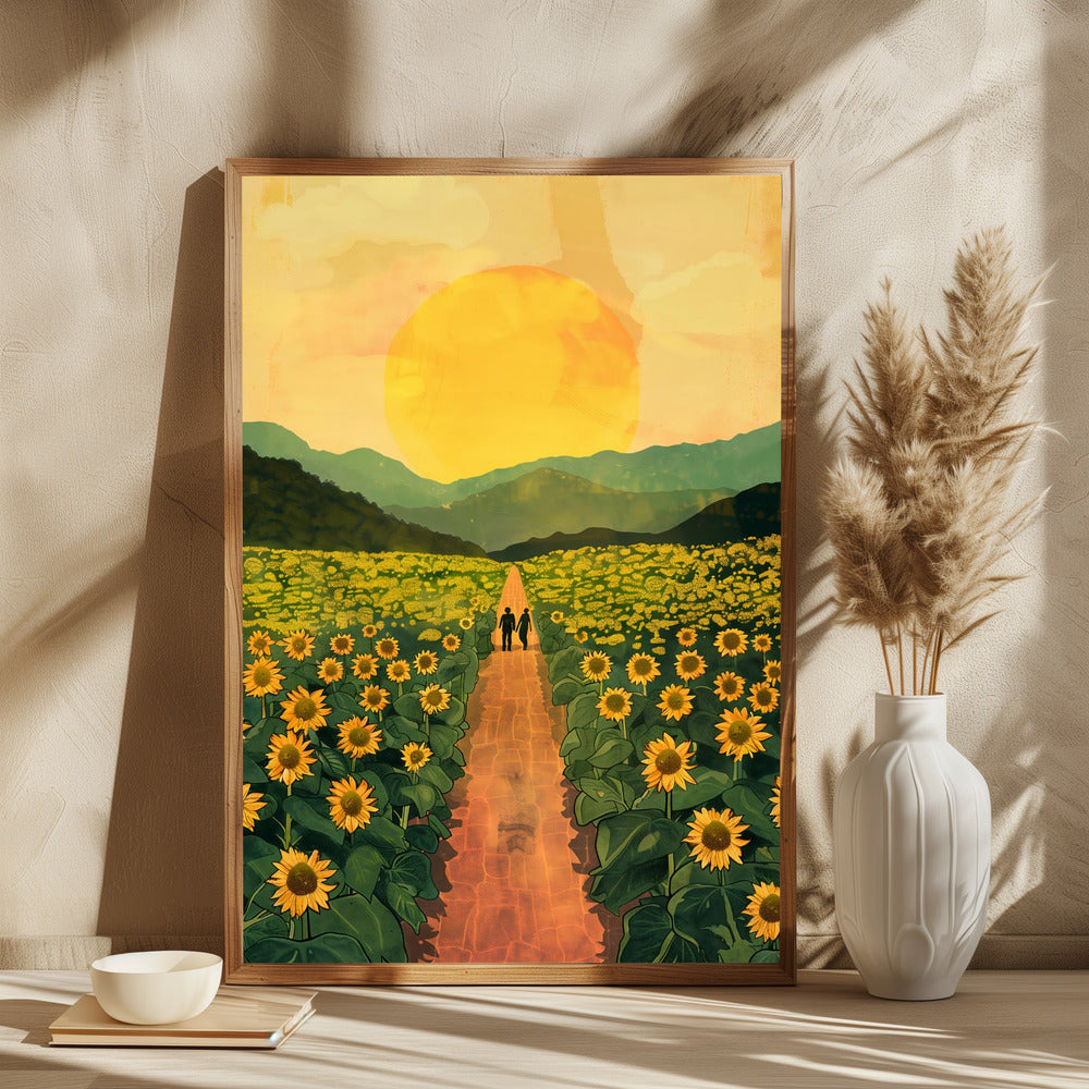 Sunflower Plantation - plakatstore