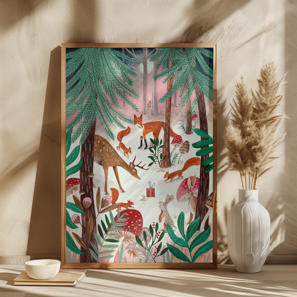 Surprise in the forest - plakatstore