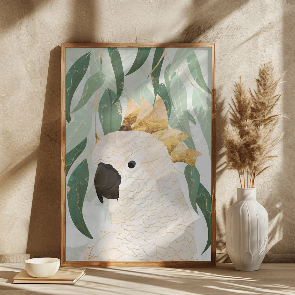 Sydney Opera Cockatoo with Eucalyptus - plakatstore