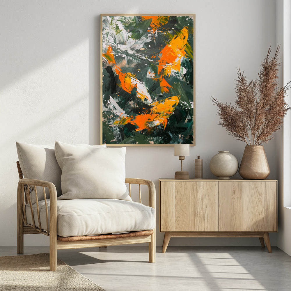 The Abstract Fishes - plakatstore