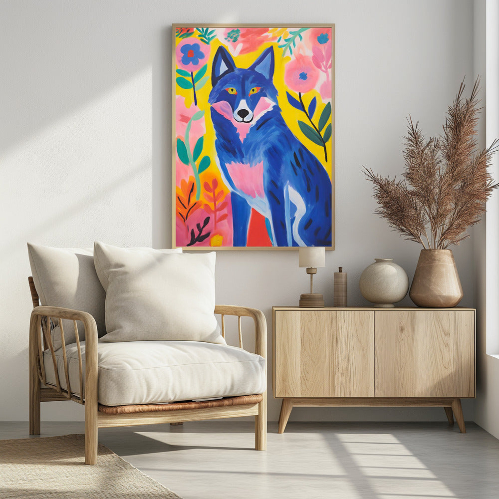 The Blue Wolf - plakatstore