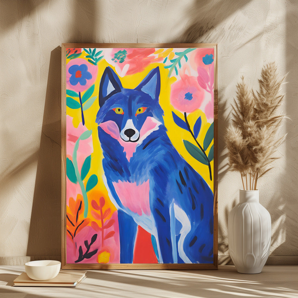 The Blue Wolf - plakatstore