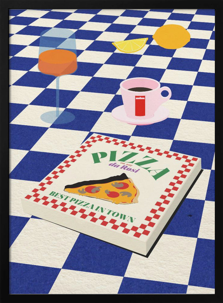 The Italian Menu - plakatstore