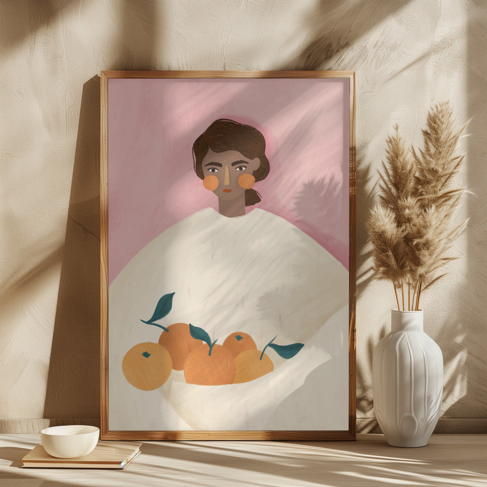 The Woman With the Oranges - plakatstore