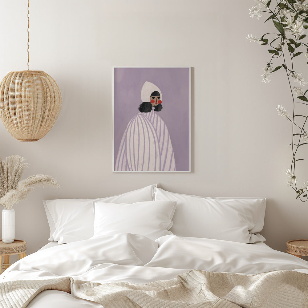 The Woman With the White Hat - plakatstore