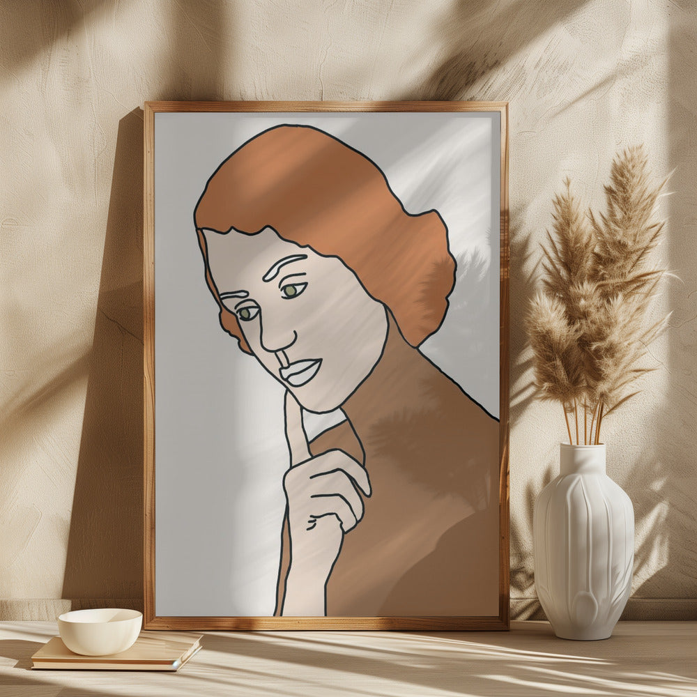 Thinking Woman - plakatstore