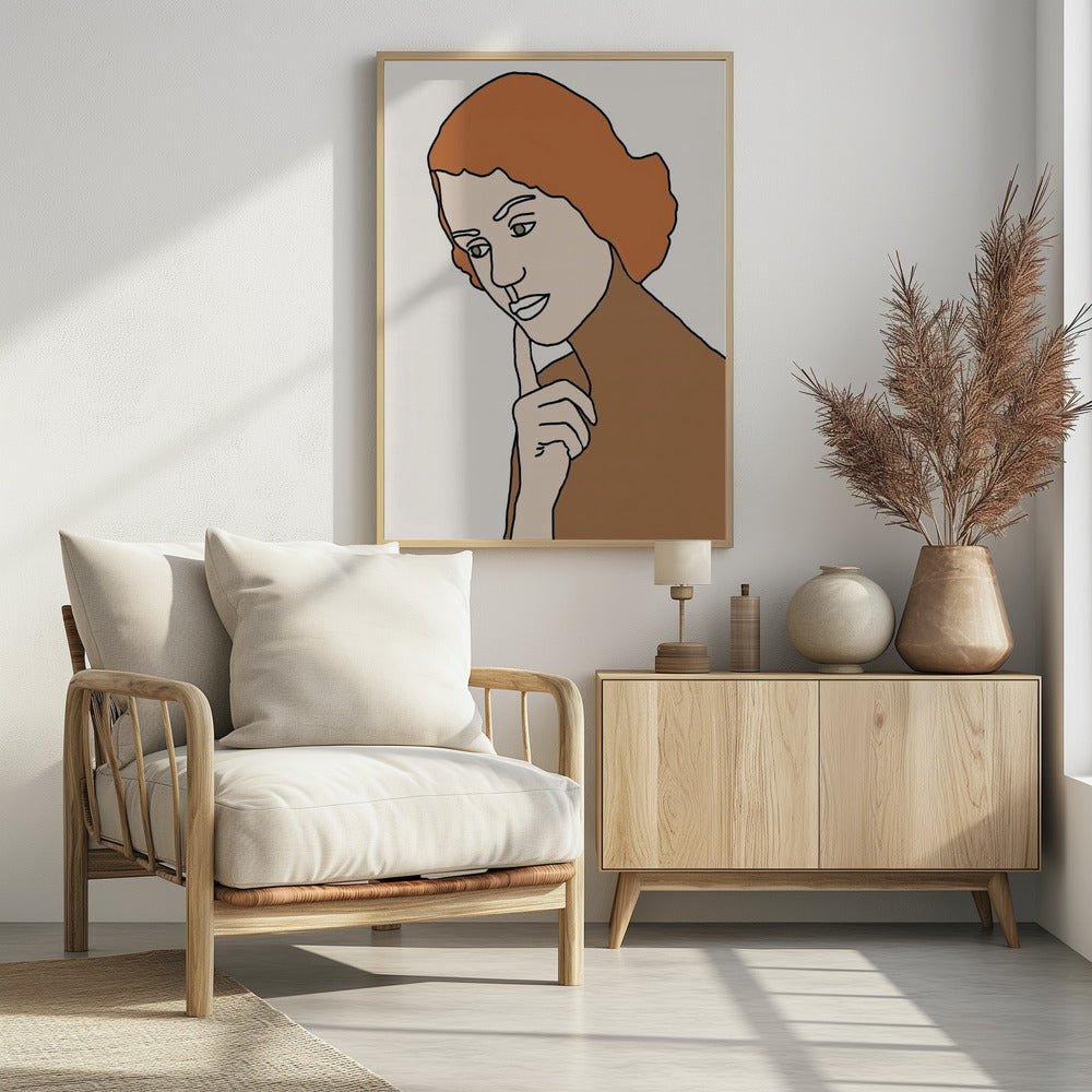 Thinking Woman - plakatstore