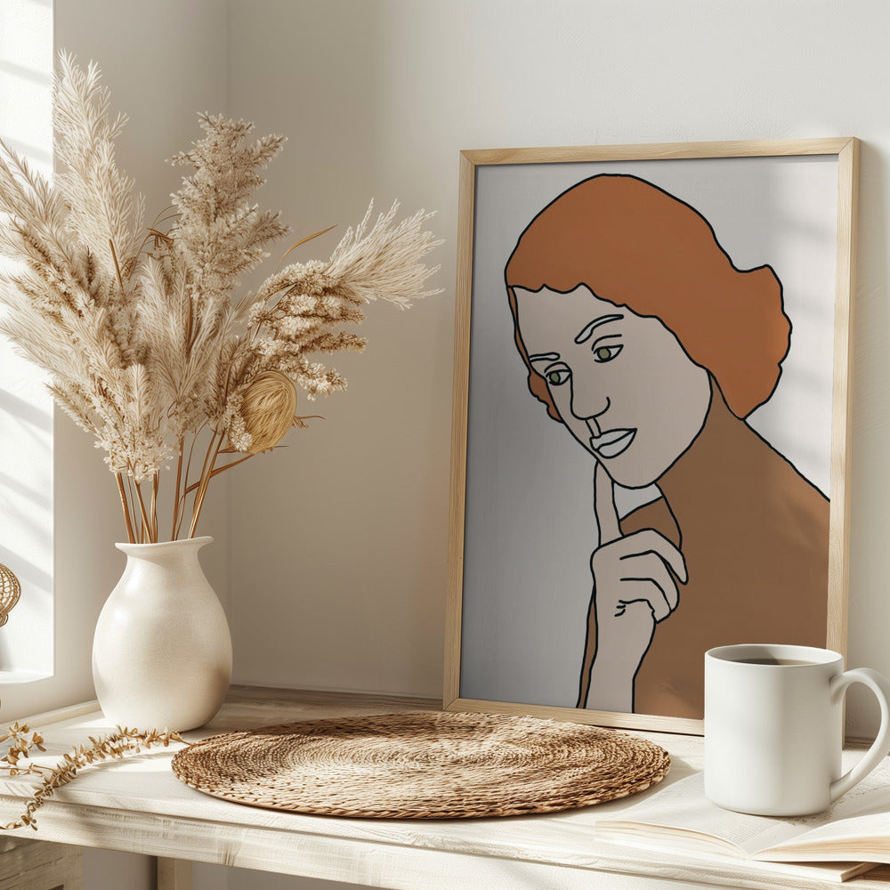 Thinking Woman - plakatstore