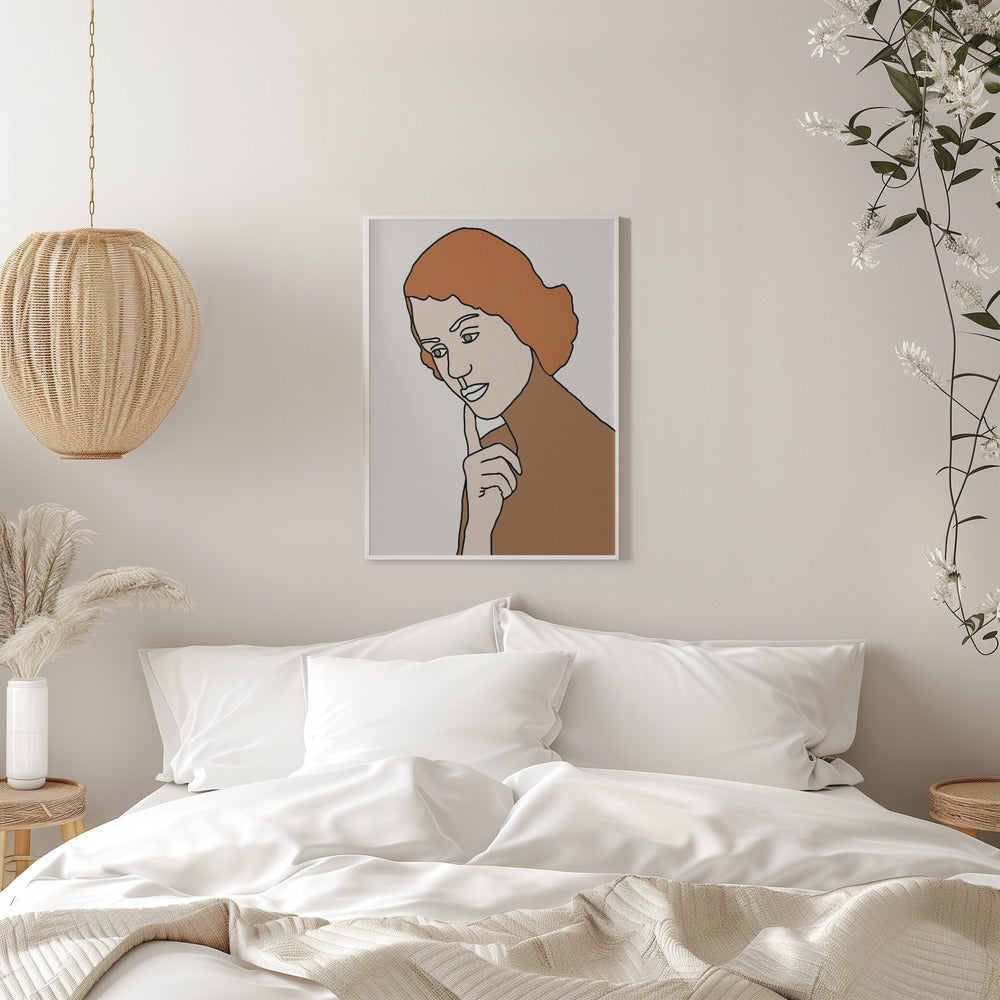 Thinking Woman - plakatstore