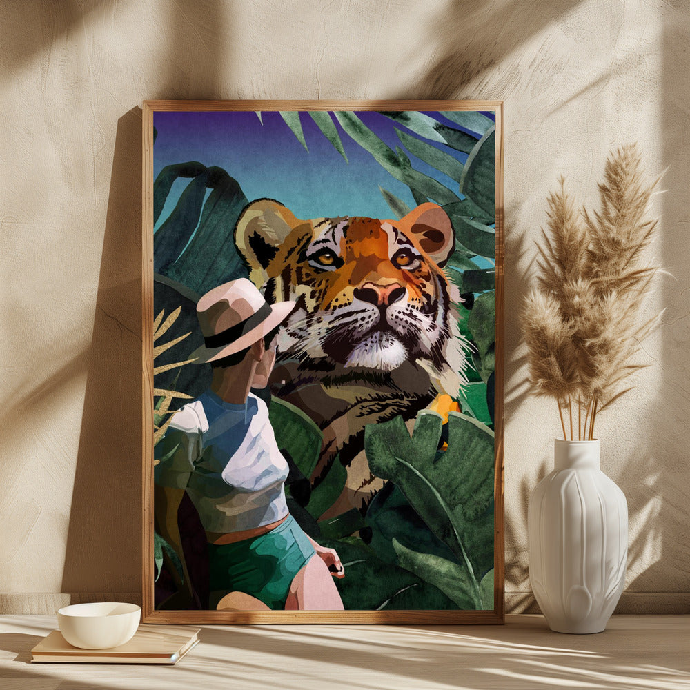 Tiger and the Girl - plakatstore