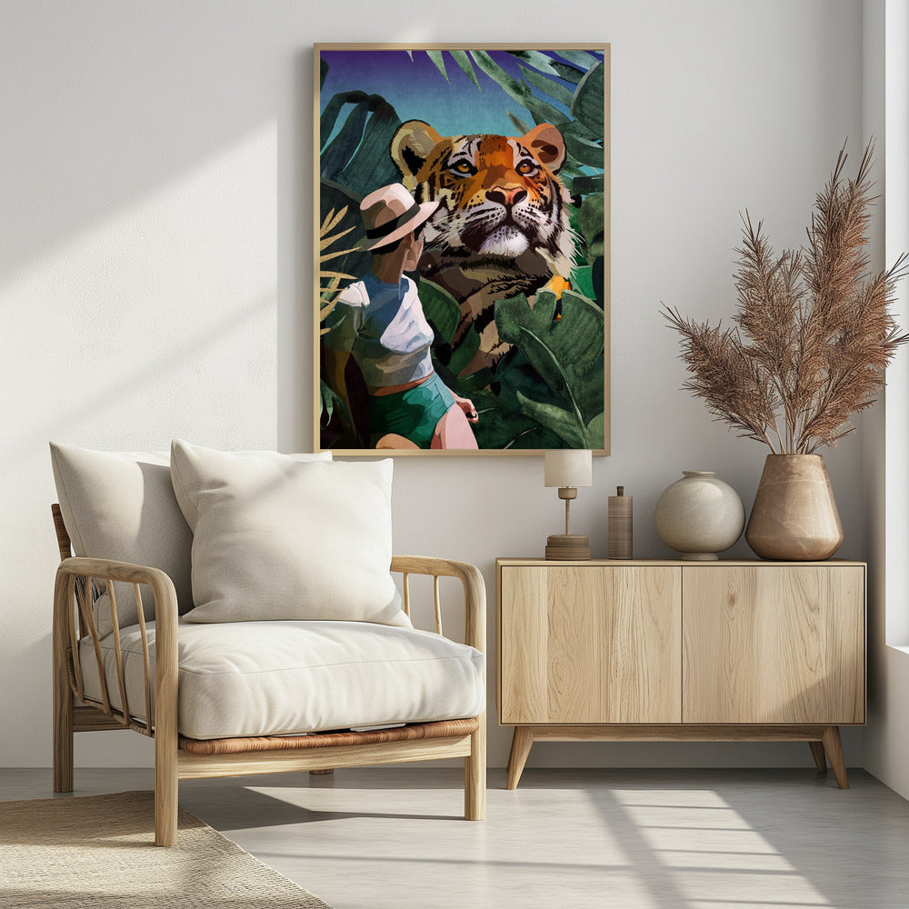 Tiger and the Girl - plakatstore