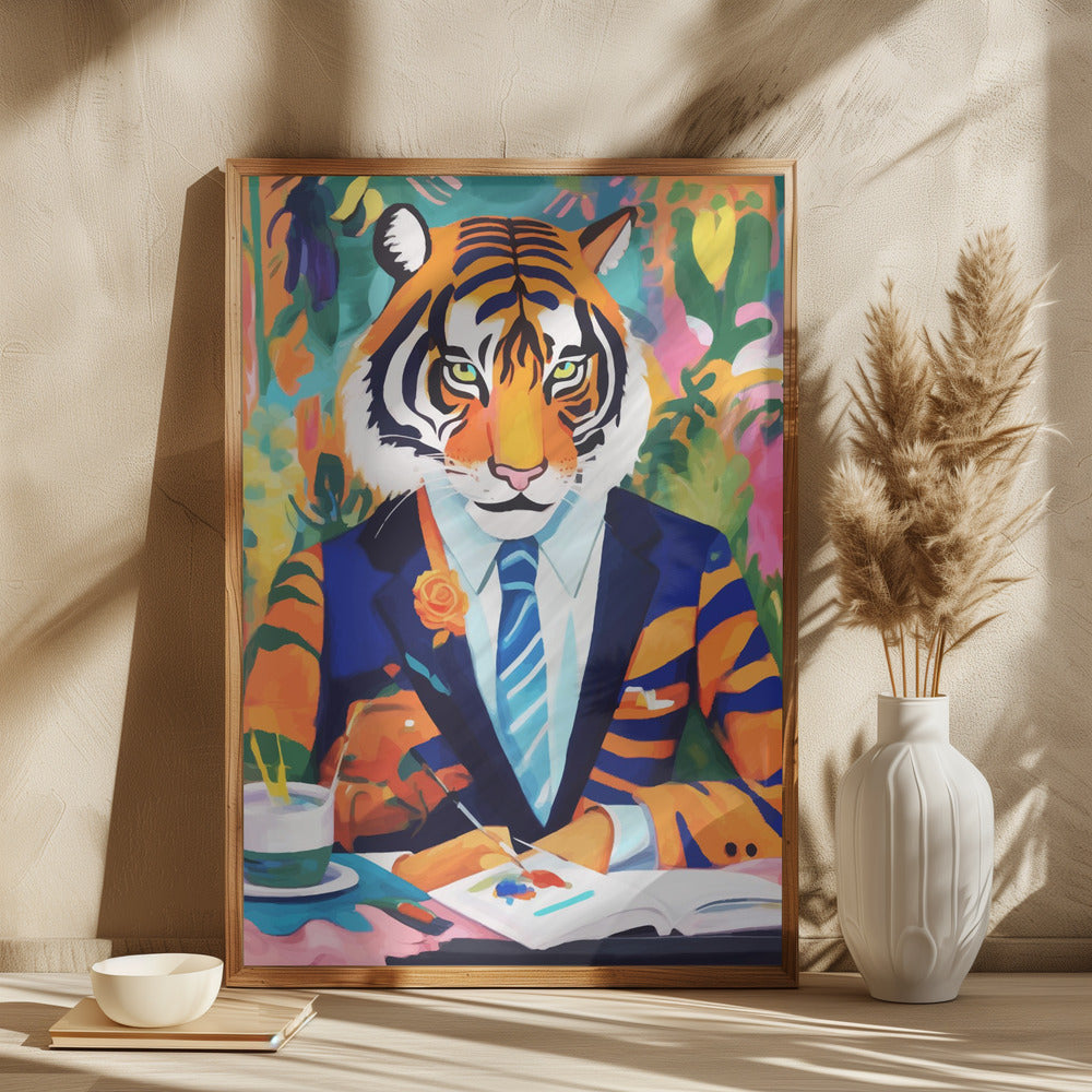 Tiger In a Suit - plakatstore