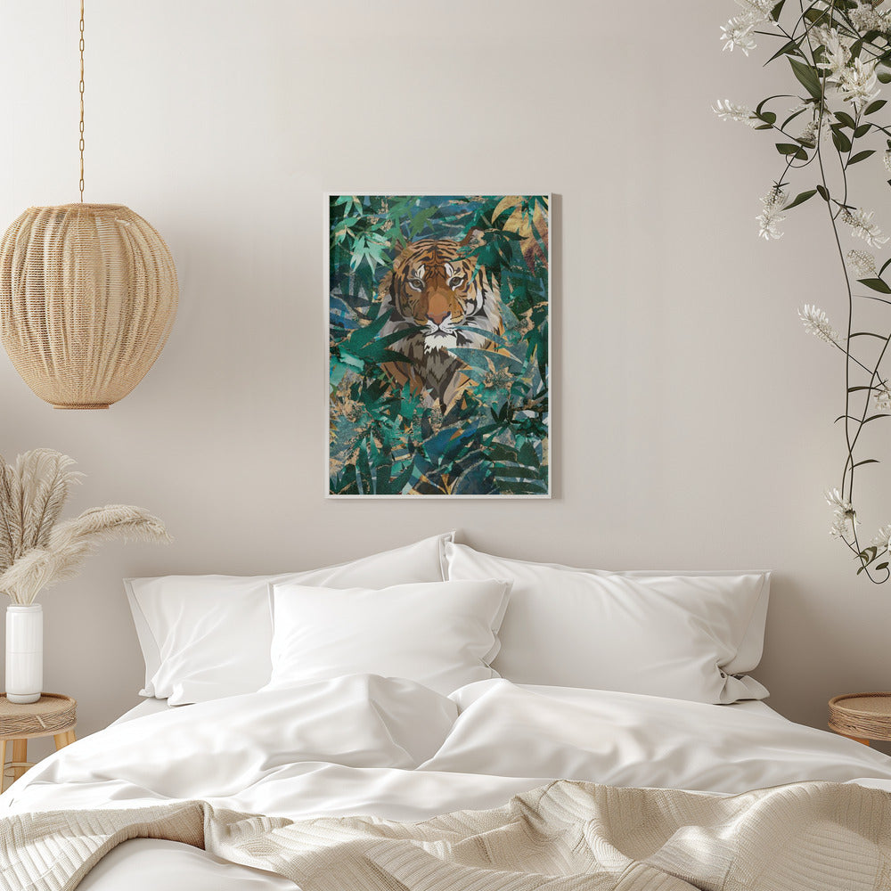 Tiger in the jungle 2 - plakatstore