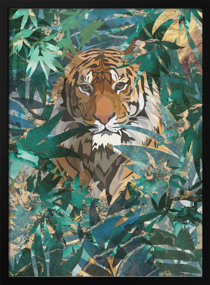 Tiger in the jungle 2 - plakatstore