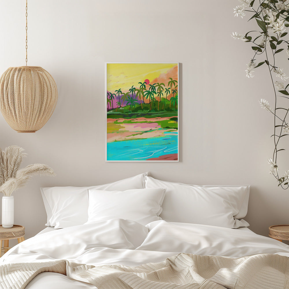 Tropical Backwaters of Kerala - plakatstore