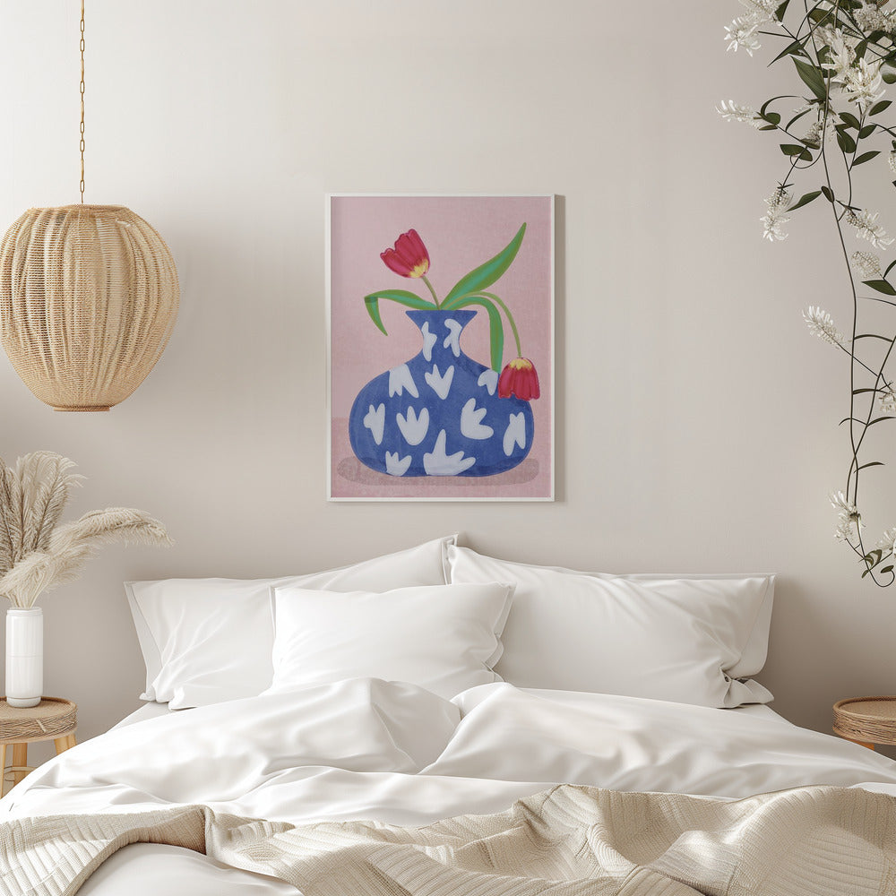 Tulpe in vase - plakatstore