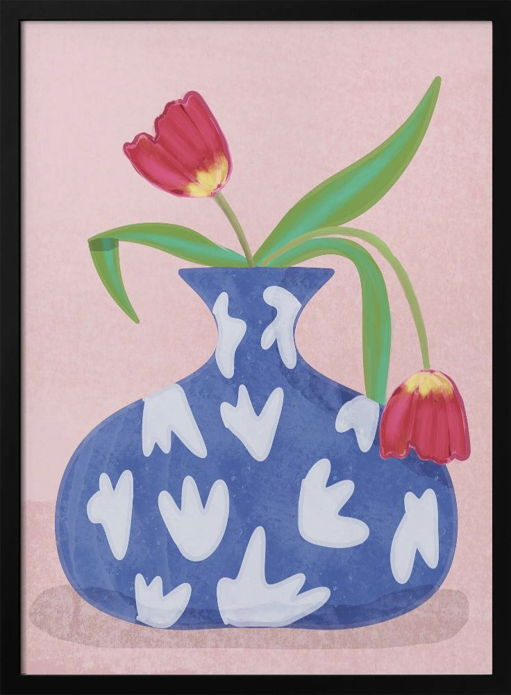 Tulpe in vase - plakatstore