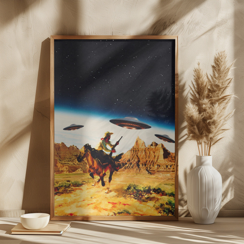 UFO Space Chase - plakatstore