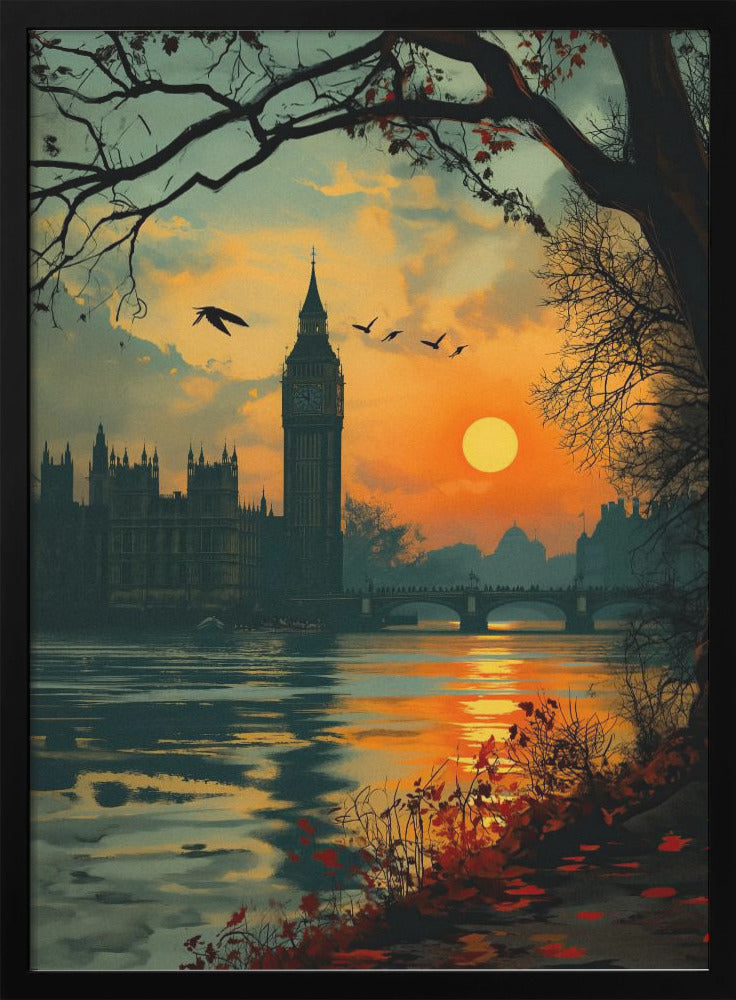 View from the Thames - plakatstore