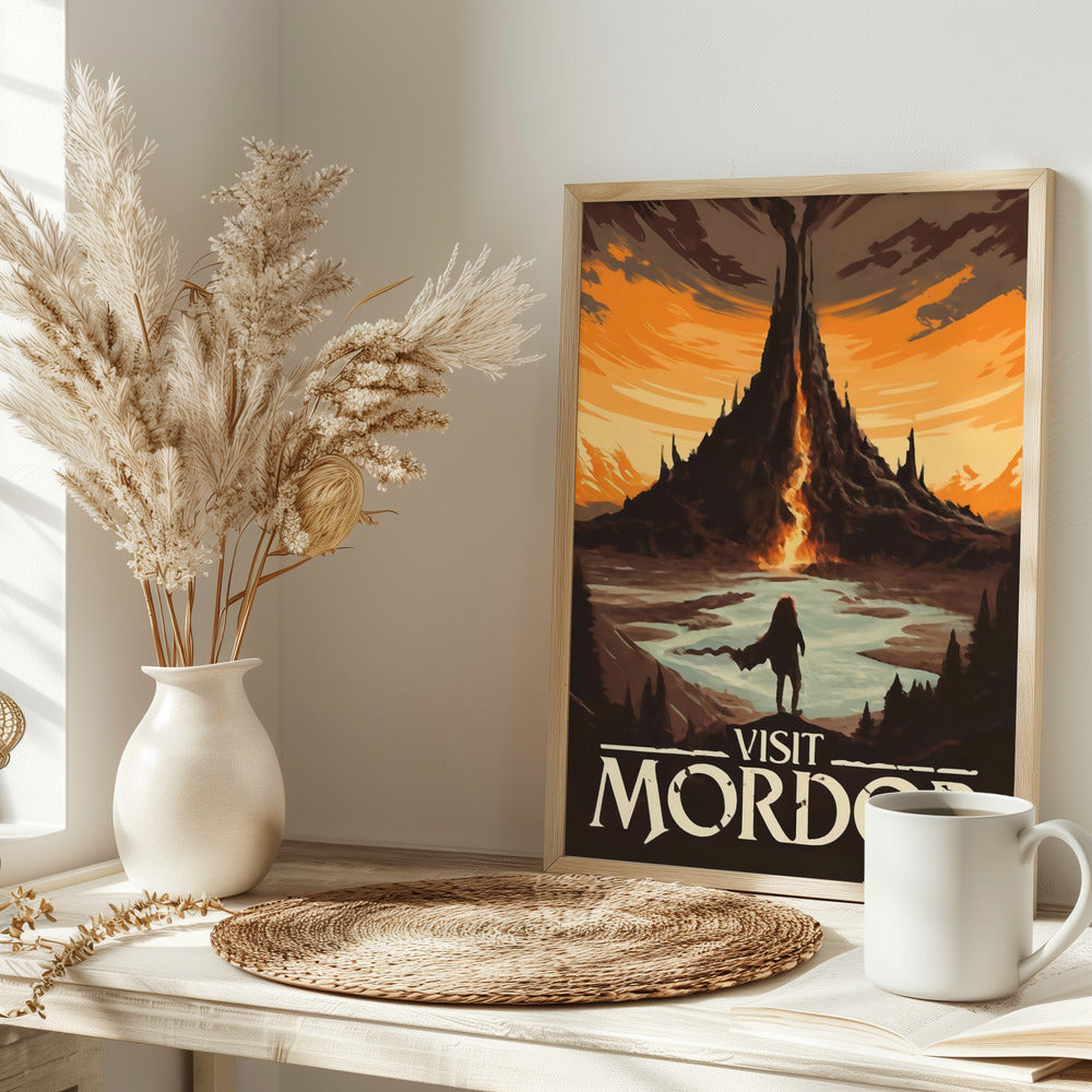 Visit Mordor - plakatstore