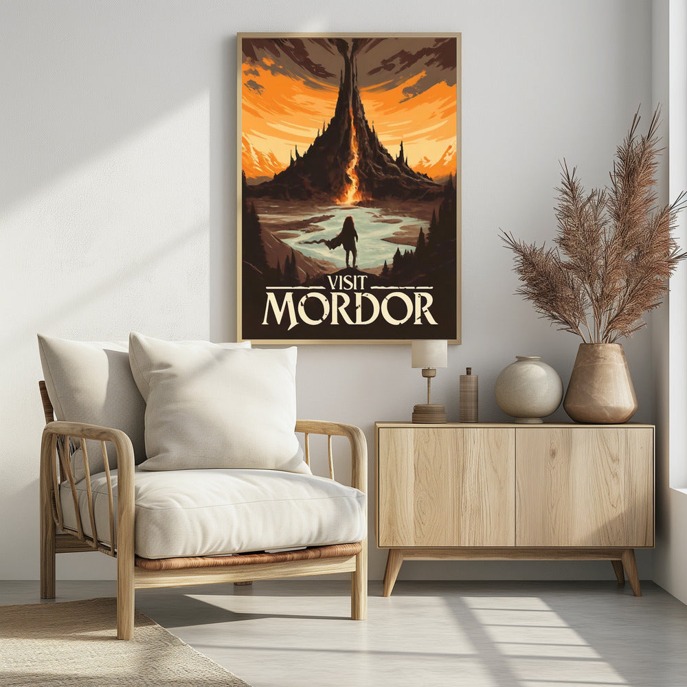 Visit Mordor - plakatstore