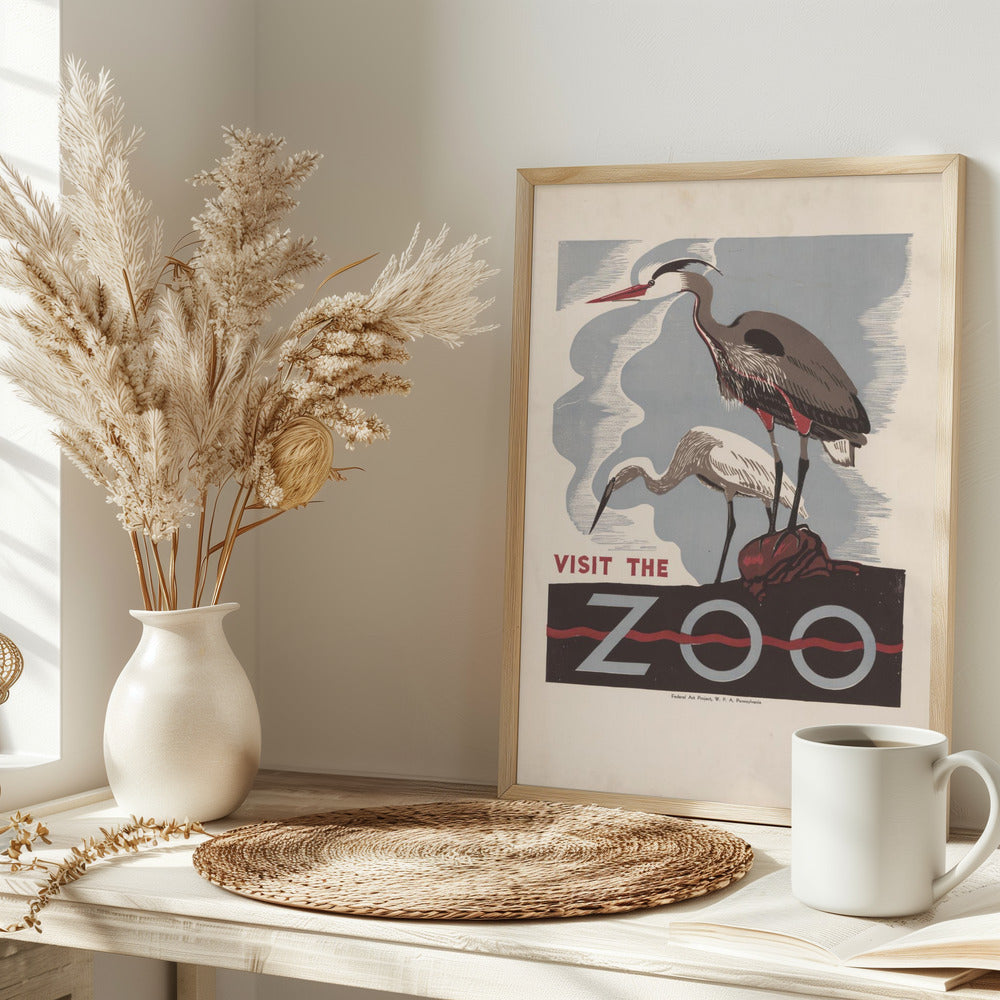 Visit the Zoo - plakatstore