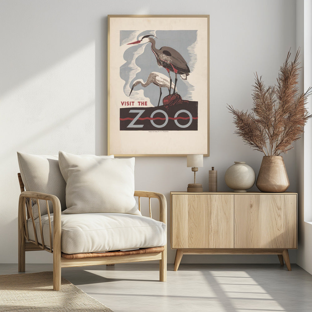 Visit the Zoo - plakatstore