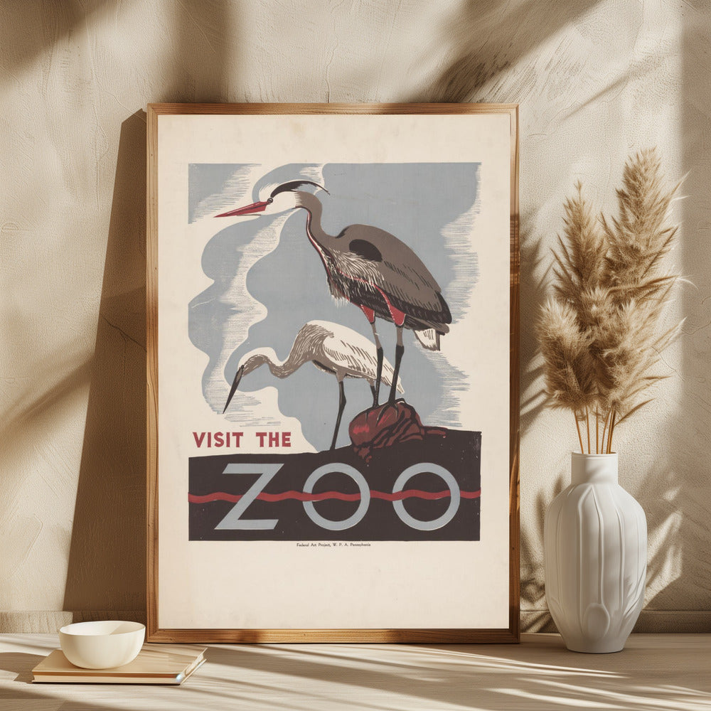 Visit the Zoo - plakatstore