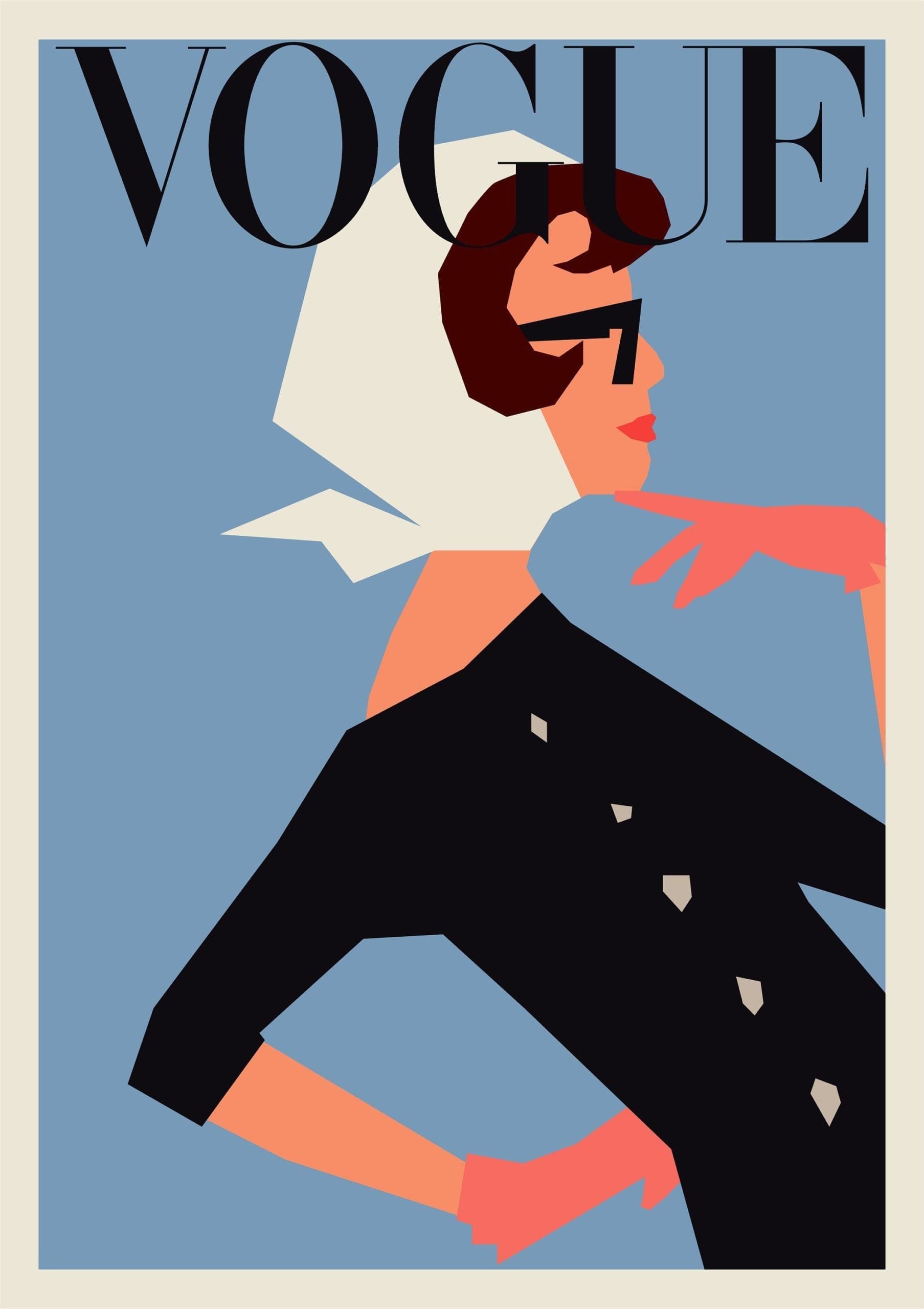 Vouge Vintage plakat - plakatstore.dk