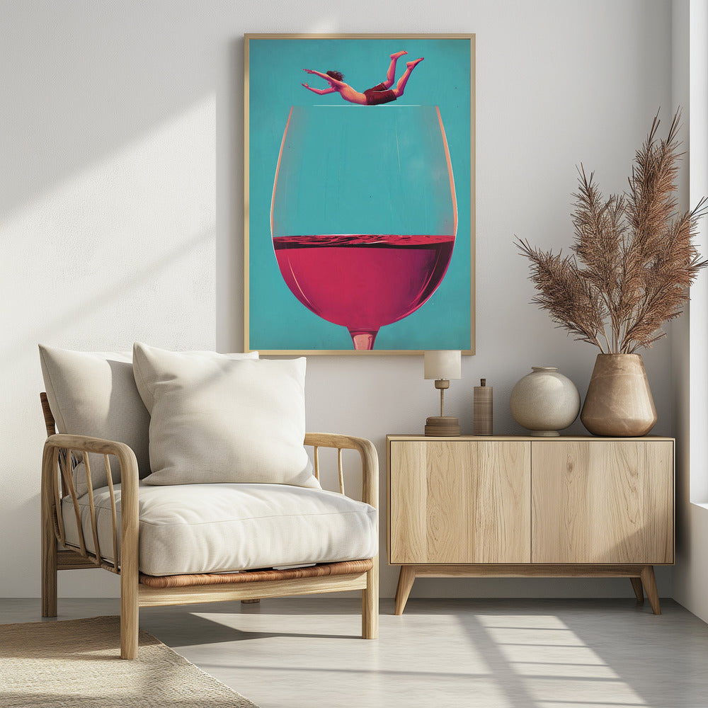 Wine Dive - plakatstore