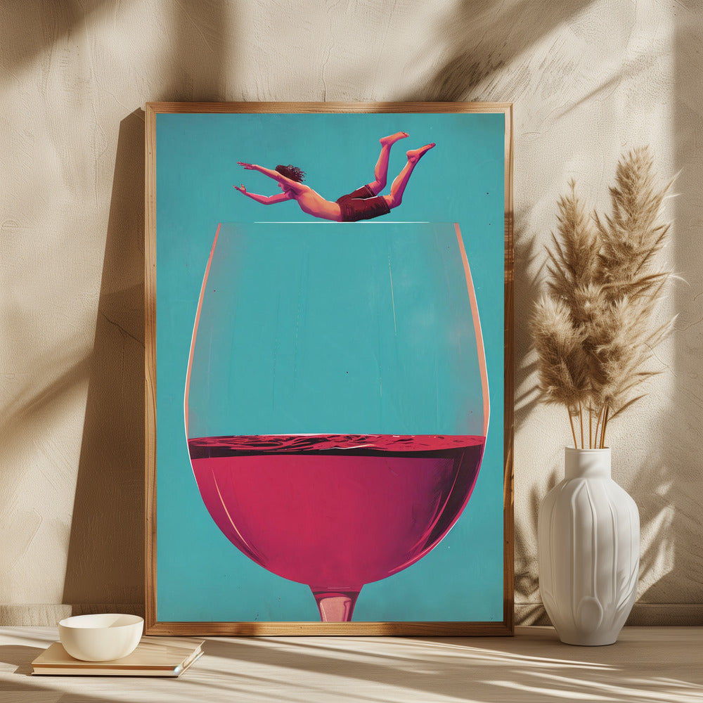 Wine Dive - plakatstore