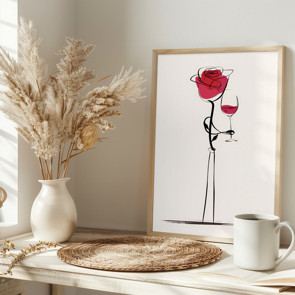 Wine Rose - plakatstore